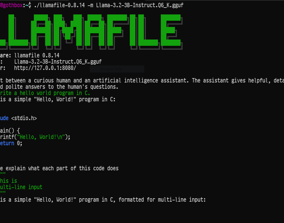 PowerShellからCodeLlamaにコード生成リクエストを送る方法